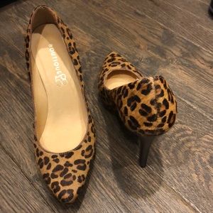 Boutique 58 3” heels leopard 🐆